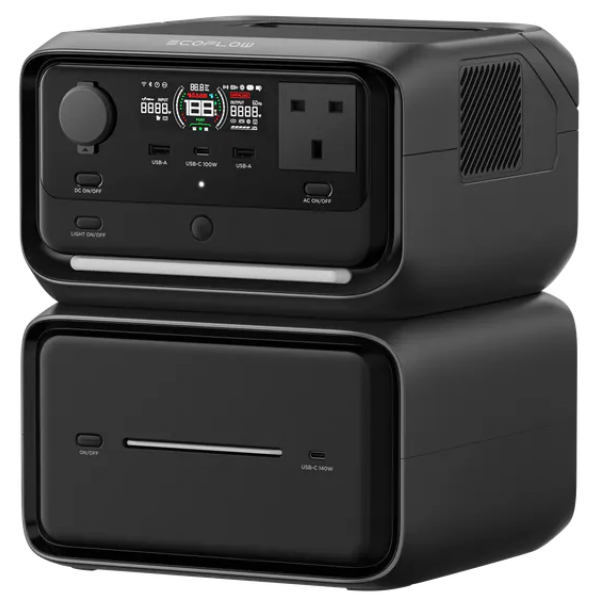 EcoFlow River 3 Max Plus 大容量流動電能站 (858Wh)